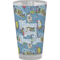 Welcome to School Pint Glass - Full Color (Personalized)