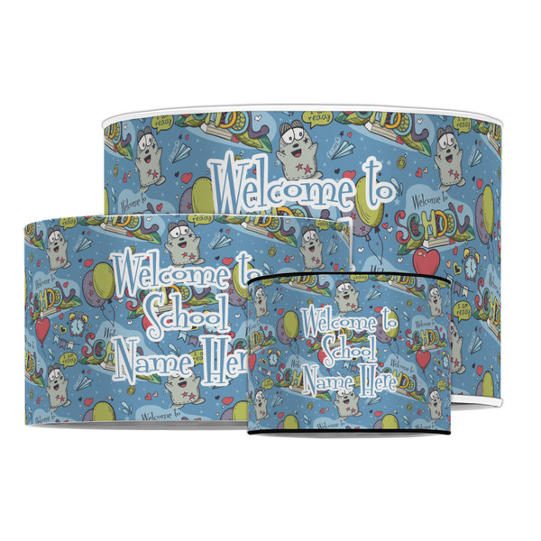 Welcome to School Drum Lampshades - MAIN