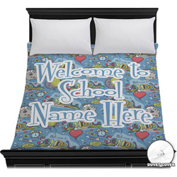 Welcome to School Duvet Cover - Full / Queen (Personalized)