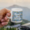 Welcome to School Espresso Cup - 3oz LIFESTYLE (new hand)
