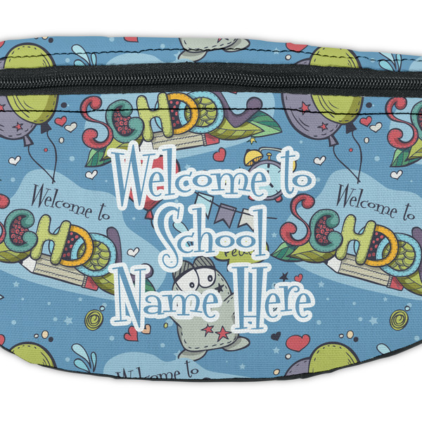 Welcome to School Fanny Pack - Closeup