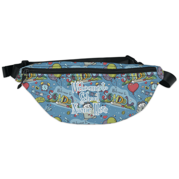Custom Welcome to School Fanny Pack - Classic Style (Personalized)
