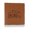 Welcome to School Leather Binder - 1" - Rawhide - Front View