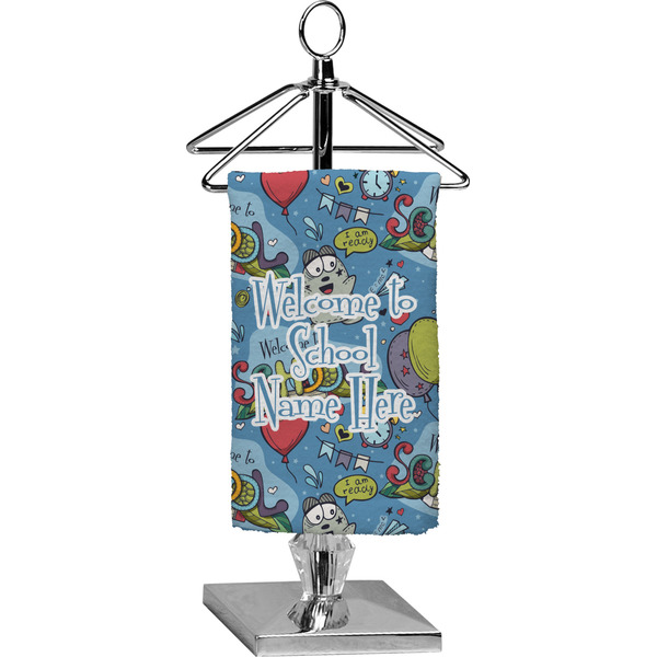 Custom Welcome to School Finger Tip Towel - Full Print (Personalized)