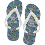 Welcome to School Flip Flops - Small (Personalized)