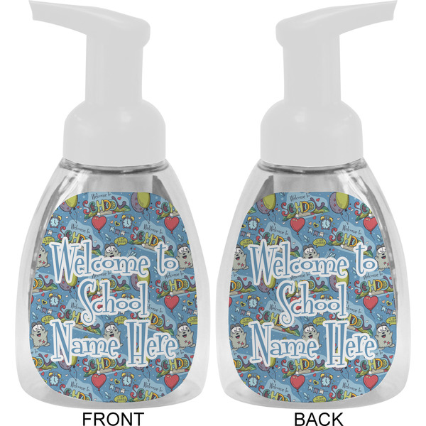 Welcome to School Foam Soap Bottle Approval - White