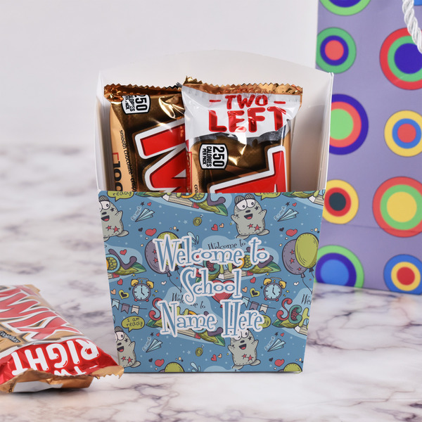 Welcome to School French Fry Favor Box - w/ Treats View