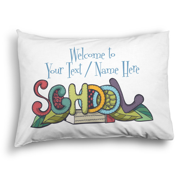 Custom Welcome to School Pillow Case - Standard - Graphic (Personalized)