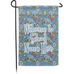 Welcome to School Small Garden Flag - Single Sided w/ Name or Text