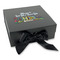 Welcome to School Gift Boxes with Magnetic Lid - Black - Front (angle)