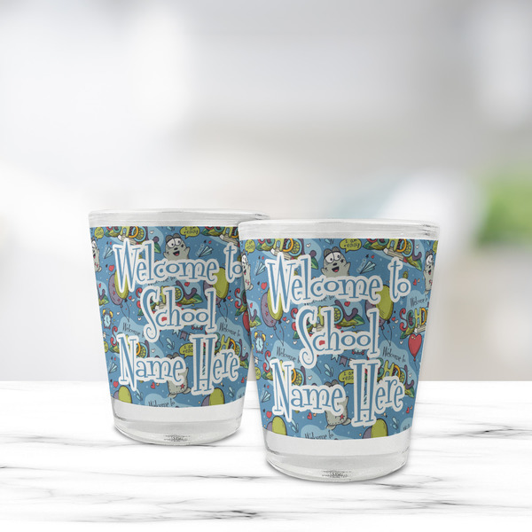 Welcome to School Glass Shot Glass - Standard - LIFESTYLE