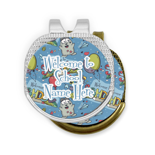 Welcome to School Golf Ball Marker Hat Clip - PARENT/MAIN