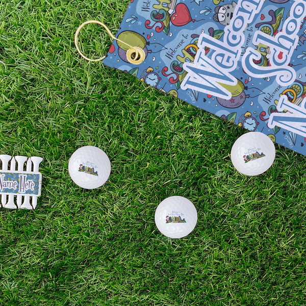 Welcome to School Golf Balls - Generic - Set of 3 - LIFESTYLE