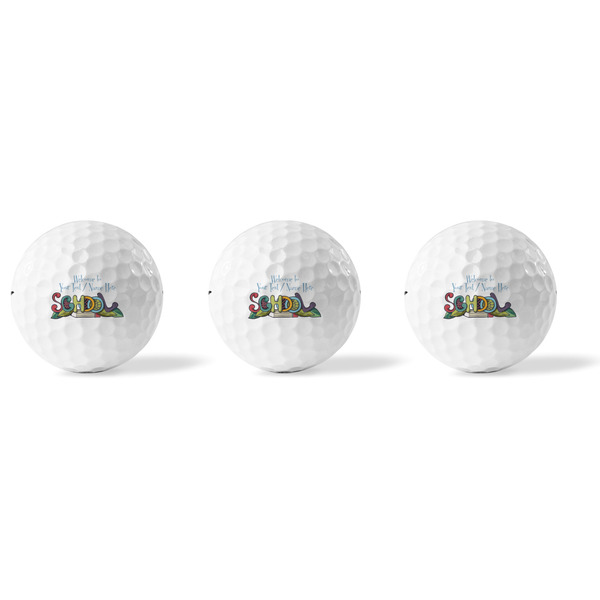 Welcome to School Golf Balls - Titleist - Set of 3 - APPROVAL