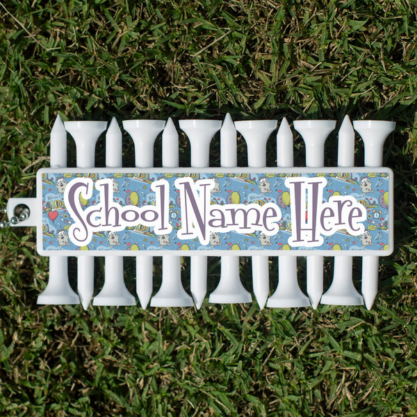 Custom Welcome to School Golf Tees & Ball Markers Set (Personalized)