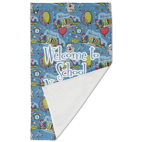 Welcome to School Golf Towel - Folded (Large)