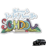 Welcome to School Graphic Car Decal (Personalized)
