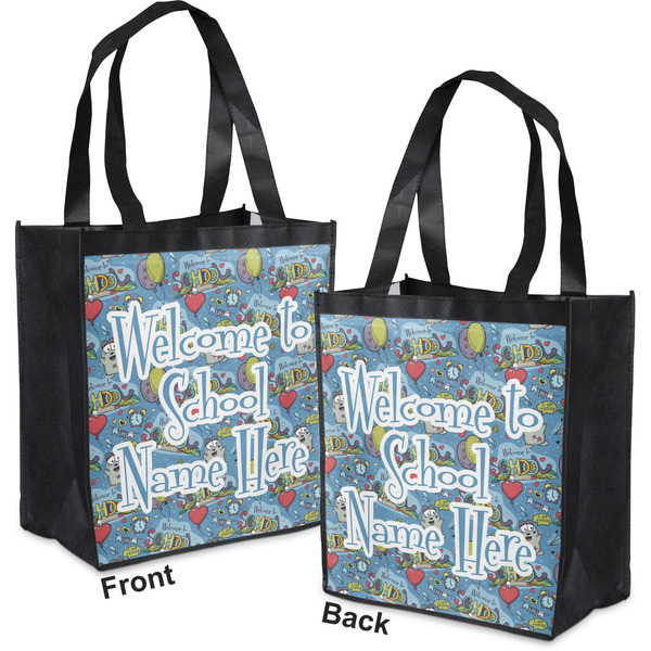 Welcome to School Grocery Bag - Apvl