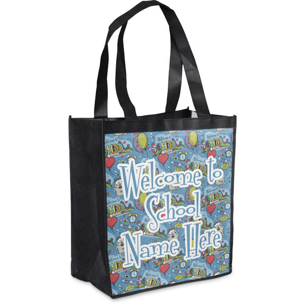 Custom Welcome to School Grocery Bag (Personalized)