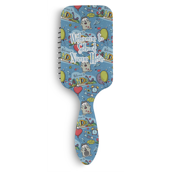 Custom Welcome to School Hair Brushes (Personalized)