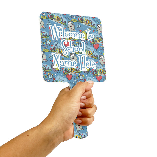 Welcome to School Hand Mirrors - Alt View