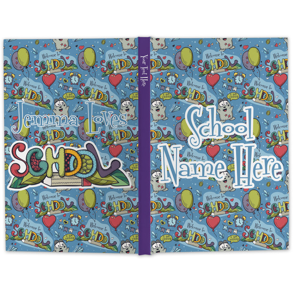 Welcome to School Hard Cover Journal - Apvl