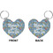 Welcome to School Heart Keychain (Front + Back)