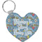 Welcome to School Heart Keychain (Personalized)