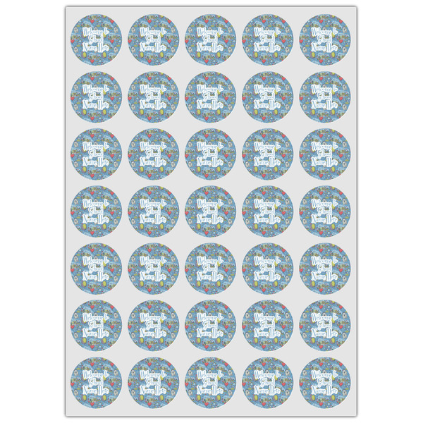 Welcome to School Icing Circle - XSmall - Set of 35