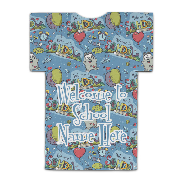 Welcome to School Jersey Bottle Cooler - BACK (flat)