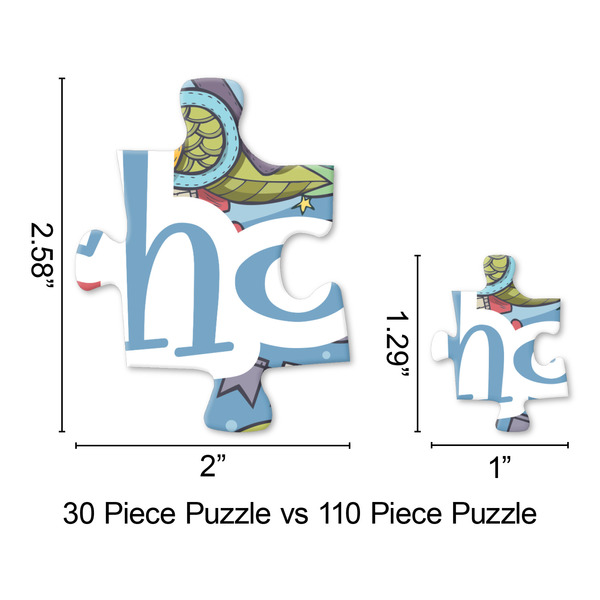 Welcome to School Jigsaw Puzzle - Piece Comparison