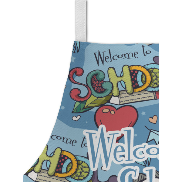 Welcome to School Kid's Aprons - Detail