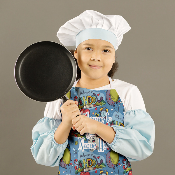 Welcome to School Kid's Aprons - Medium - Lifestyle