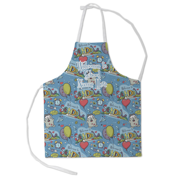 Custom Welcome to School Kid's Apron - Small (Personalized)