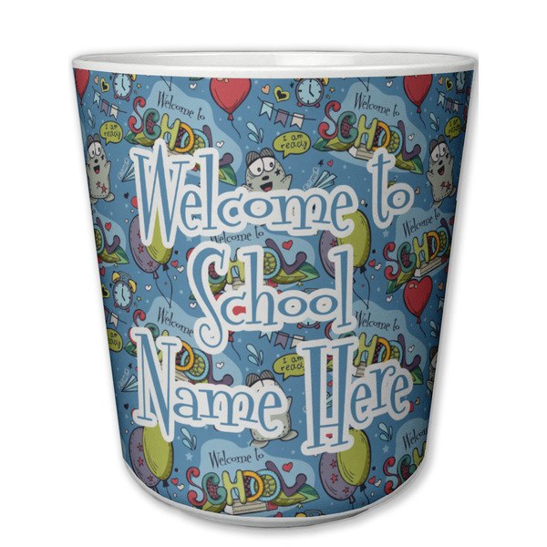 Custom Welcome to School Plastic Tumbler 6oz (Personalized)