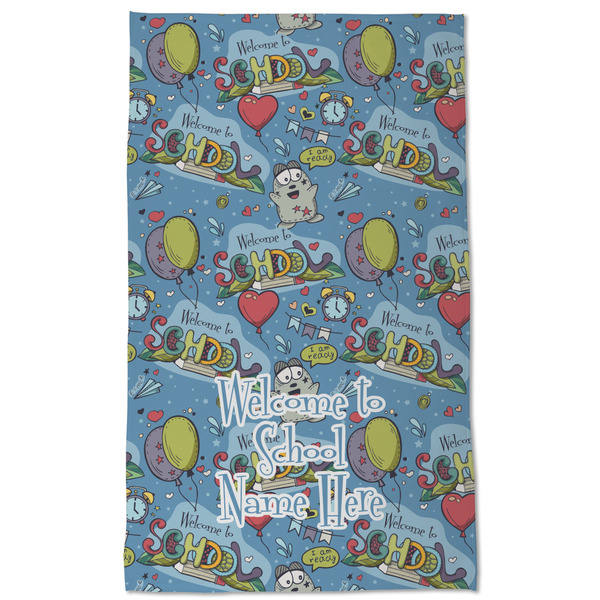 Welcome to School Kitchen Towel - Poly Cotton - Full Front