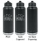 Welcome to School Laser Engraved Water Bottles - 2 Styles - Front & Back View