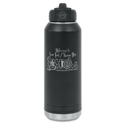 Welcome to School Water Bottles - Laser Engraved - Front & Back (Personalized)
