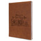 Welcome to School Leather Sketchbook (Personalized)
