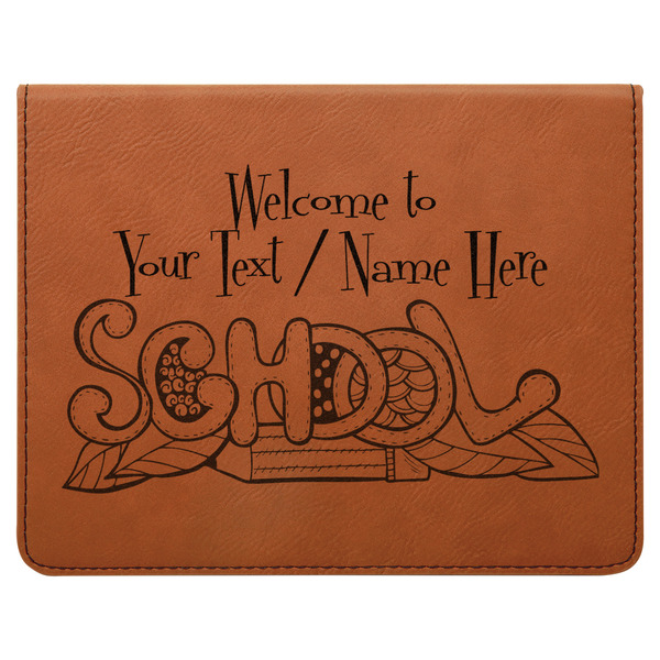 Welcome to School Leatherette 4-Piece Wine Tool Set Flat