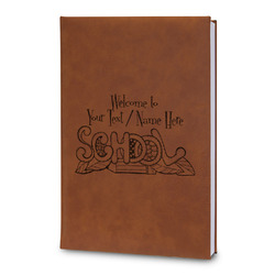 Welcome to School Leatherette Journal - Large - Double Sided (Personalized)
