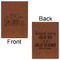 Welcome to School Leatherette Journals - Large - Double Sided - Front & Back View