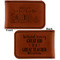 Welcome to School Leatherette Magnetic Money Clip - Front and Back