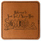Welcome to School Faux Leather Iron On Patch - Square (Personalized)