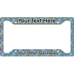 Welcome to School License Plate Frame - Style A (Personalized)