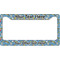 Welcome to School License Plate Frame - Style B (Personalized)