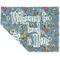 Welcome to School Double-Sided Linen Placemat - Single w/ Name or Text