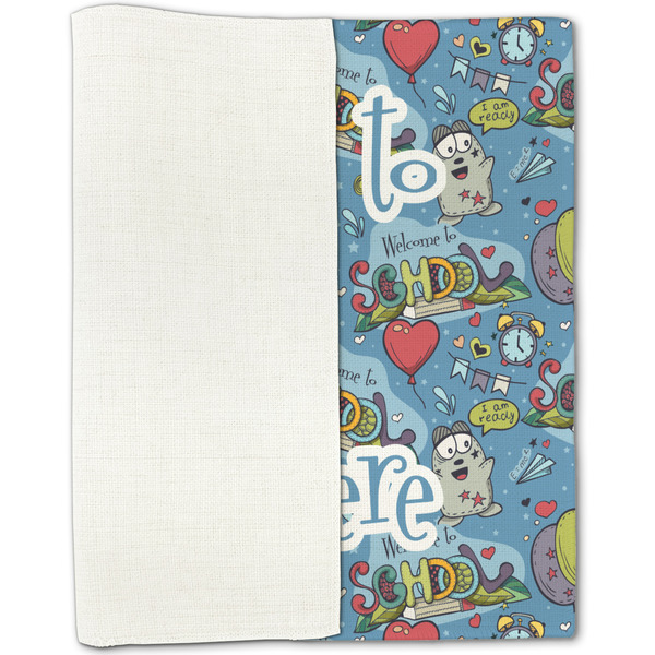 Welcome to School Linen Placemat - Folded Half
