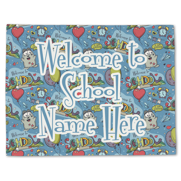 Welcome to School Linen Placemat - Front