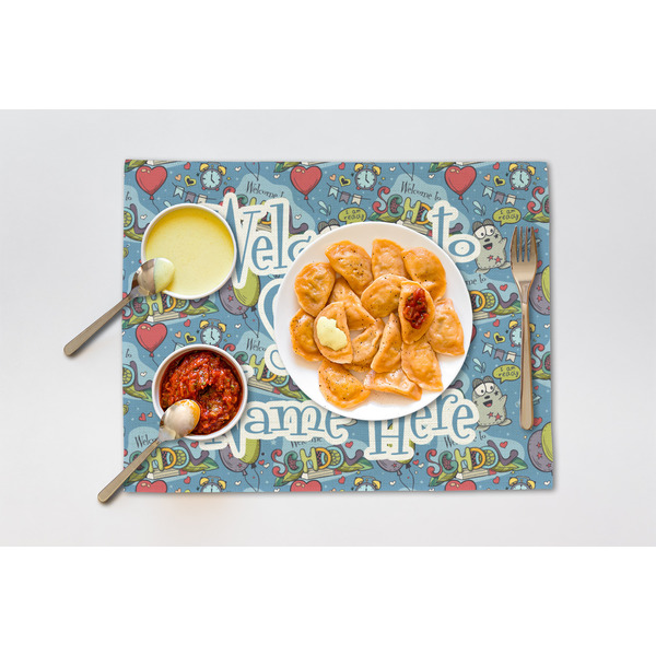 Welcome to School Linen Placemat - Lifestyle (single)